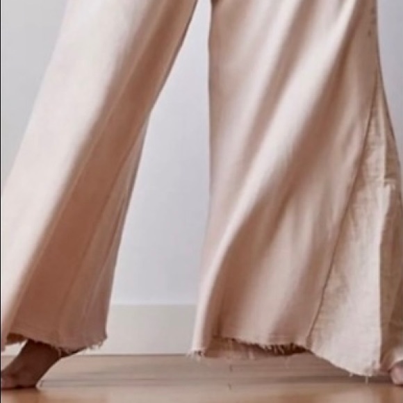 Free People Movement HTF Borderline Wide Leg Hi Rise Zip Sweatpants - Picture 9 of 11